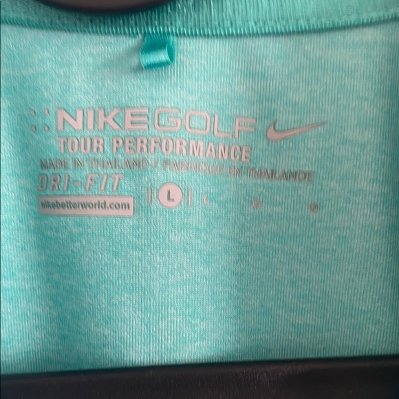 Nike Golf turquoise Fitted Polo Jersey - Picture 2 of 5